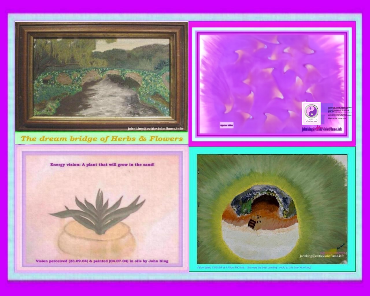 Designed paited by John Lawrence King 